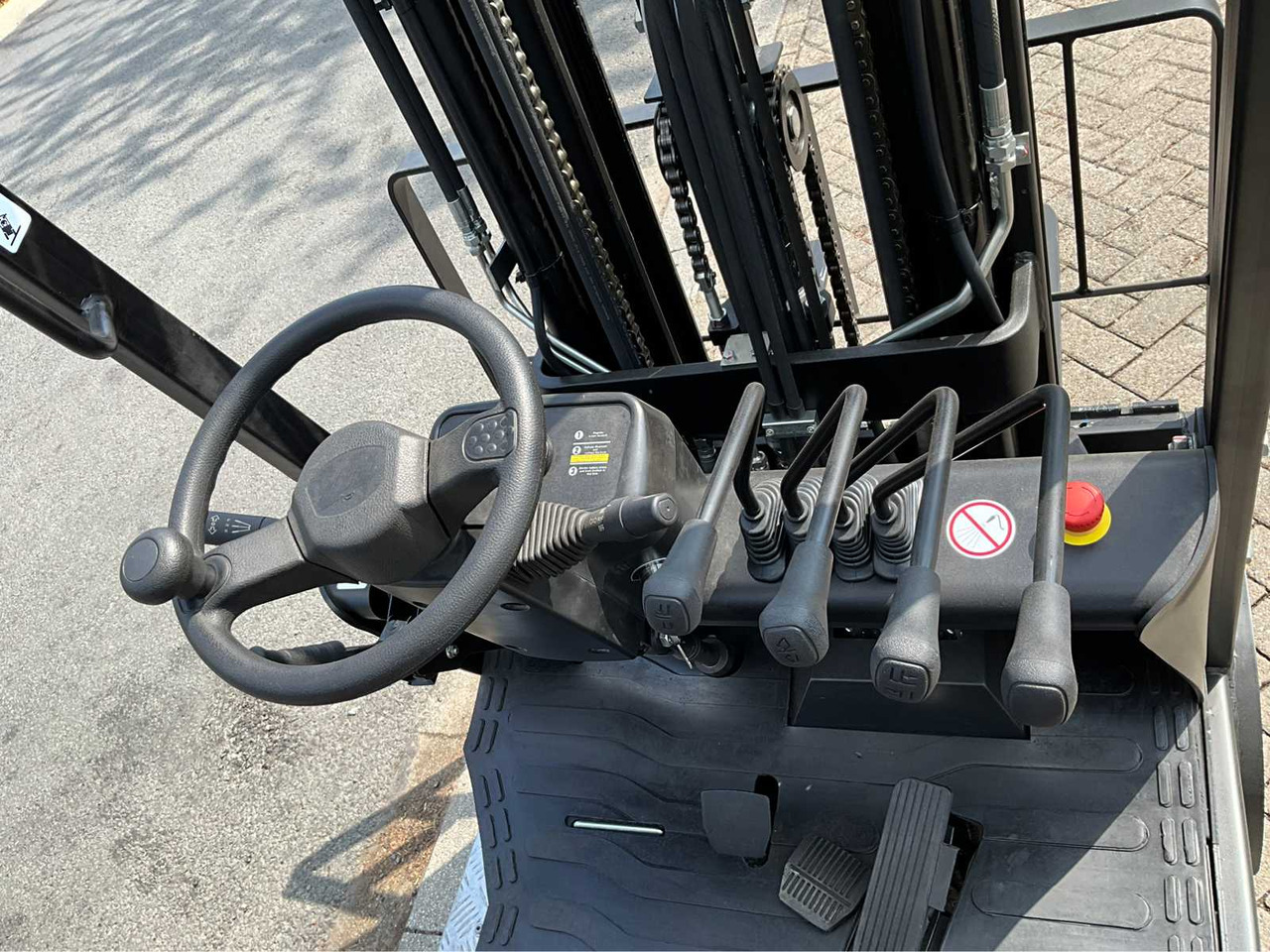 Вилочный погрузчик EP EFS 151 - 4.35 METER TRIPLEX, LI-ION, FREE-LIFT, SIDE-SHIFT - FORKLIFT: фото 14