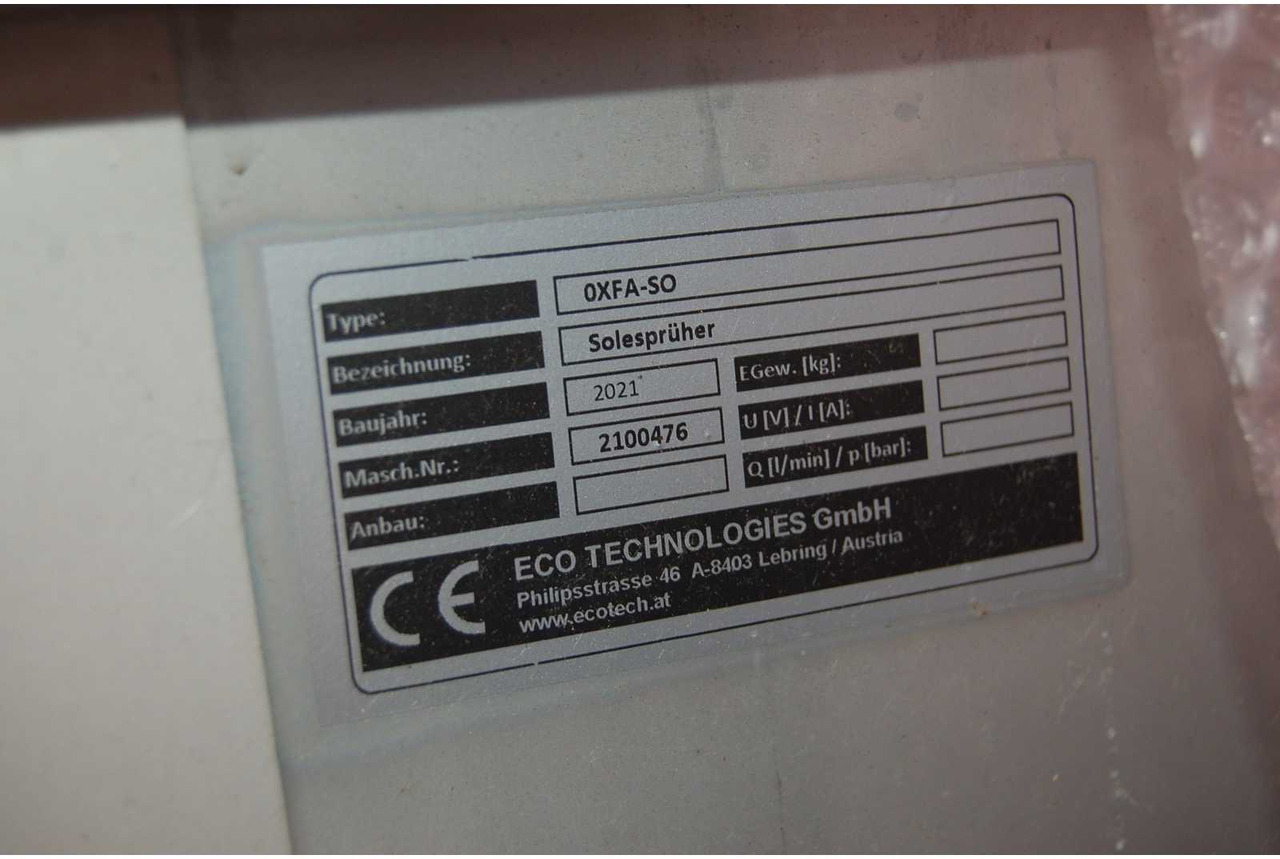 Ecotech XFA-P - Разбрасыватель песка/ Соли: фото 3 Ecotech XFA-P - Разбрасыватель песка/ Соли: фото 3