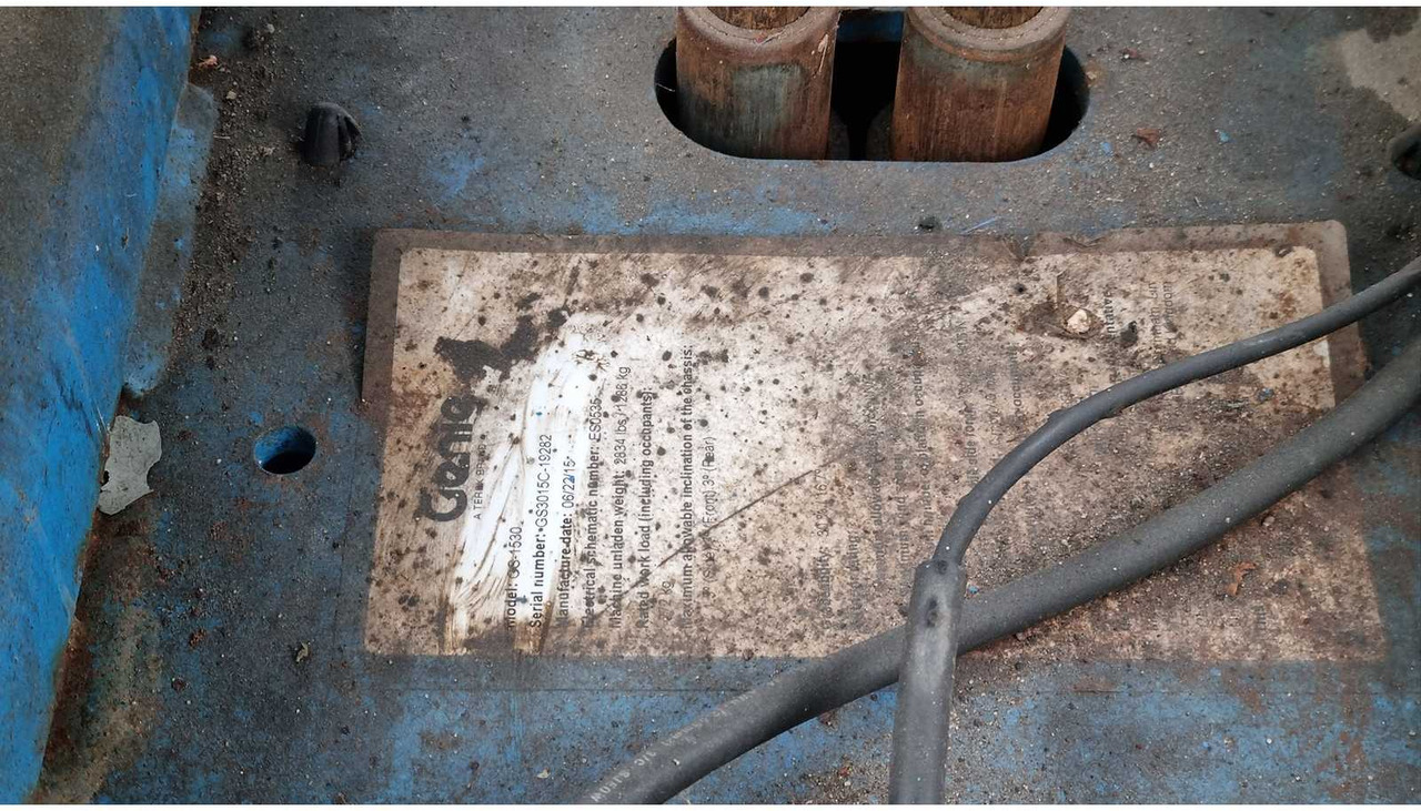 Подъёмник GENIE - GS-1530 - AERIAL WORK PLATFORMS - 2015 (77293888): фото 19