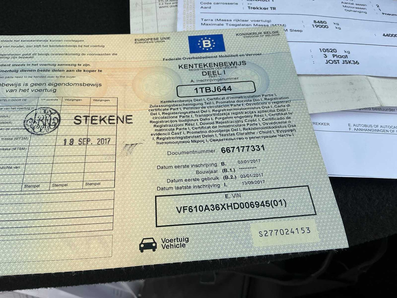 Грузовик 2017 RENAULT T480 COMFORT THD001 HIGH EDITION TRACTOR RENAULT T480 COMFORT: фото 30 Грузовик 2017 RENAULT T480 COMFORT THD001 HIGH EDITION TRACTOR RENAULT T480 COMFORT: фото 30