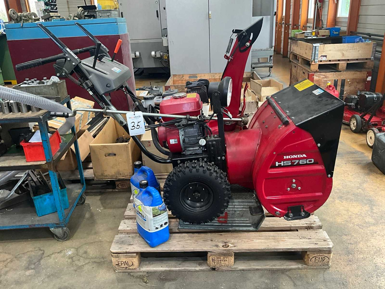 Honda HS760 - Отвал для снега: фото 3 Honda HS760 - Отвал для снега: фото 3