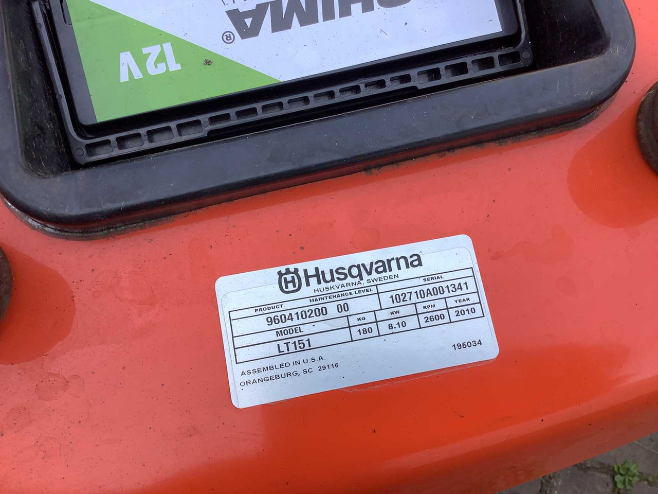 Husqvarna LT5 - Газонокосилка: фото 5 Husqvarna LT5 - Газонокосилка: фото 5