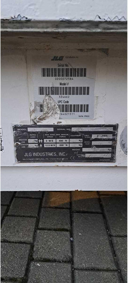 JLG - 3246 - 2000 - AERIAL WORK PLATFORM - Подъёмник: фото 5 JLG - 3246 - 2000 - AERIAL WORK PLATFORM - Подъёмник: фото 5