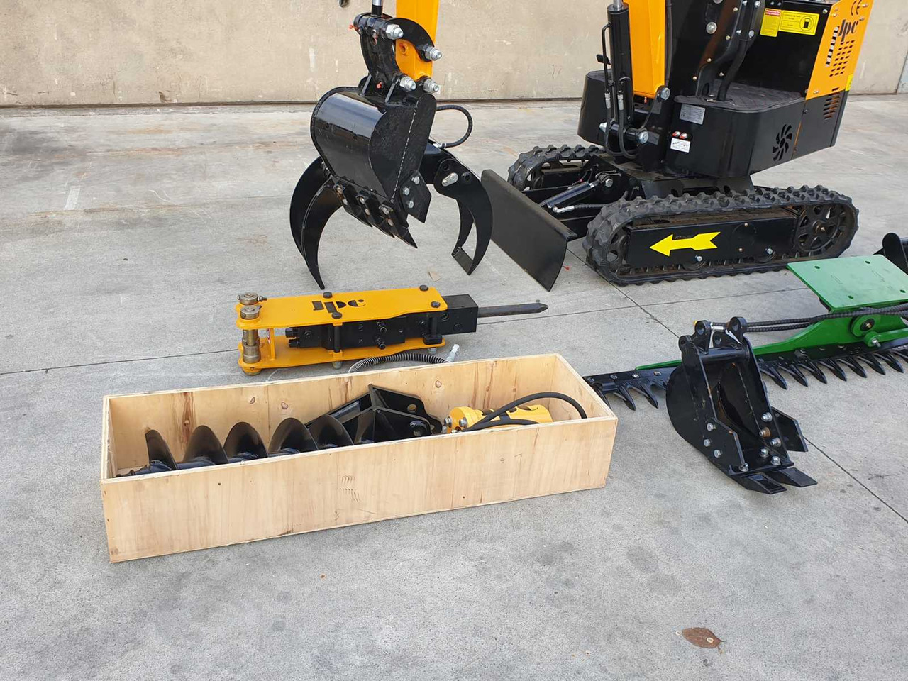 JPC - Мини-экскаватор: фото 5 JPC - Мини-экскаватор: фото 5