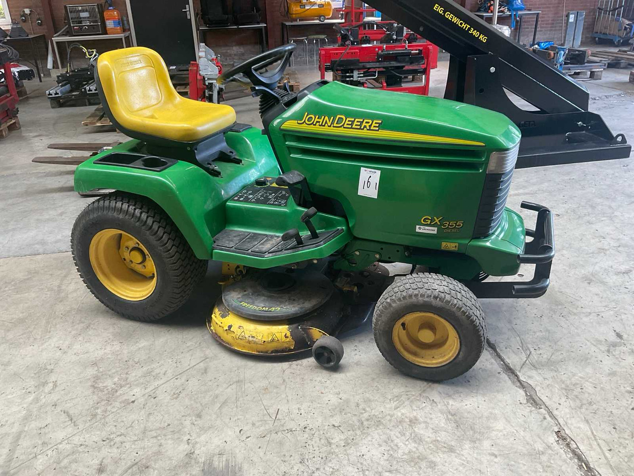 John Deere Gx 355 diesel - Газонокосилка: фото 1 John Deere Gx 355 diesel - Газонокосилка: фото 1