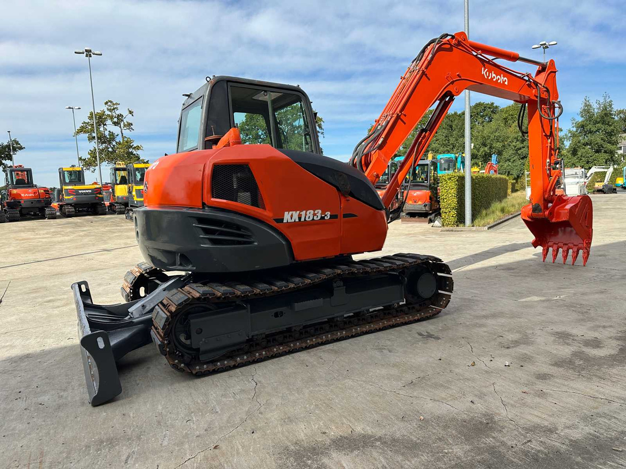 Kubota KX185-3 - Гусеничный экскаватор: фото 4 Kubota KX185-3 - Гусеничный экскаватор: фото 4