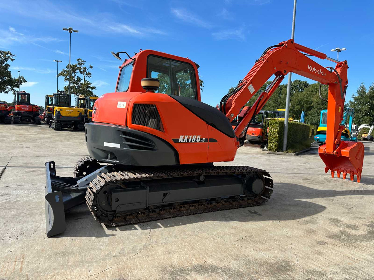 Kubota Kx185-3 - Гусеничный экскаватор: фото 4 Kubota Kx185-3 - Гусеничный экскаватор: фото 4