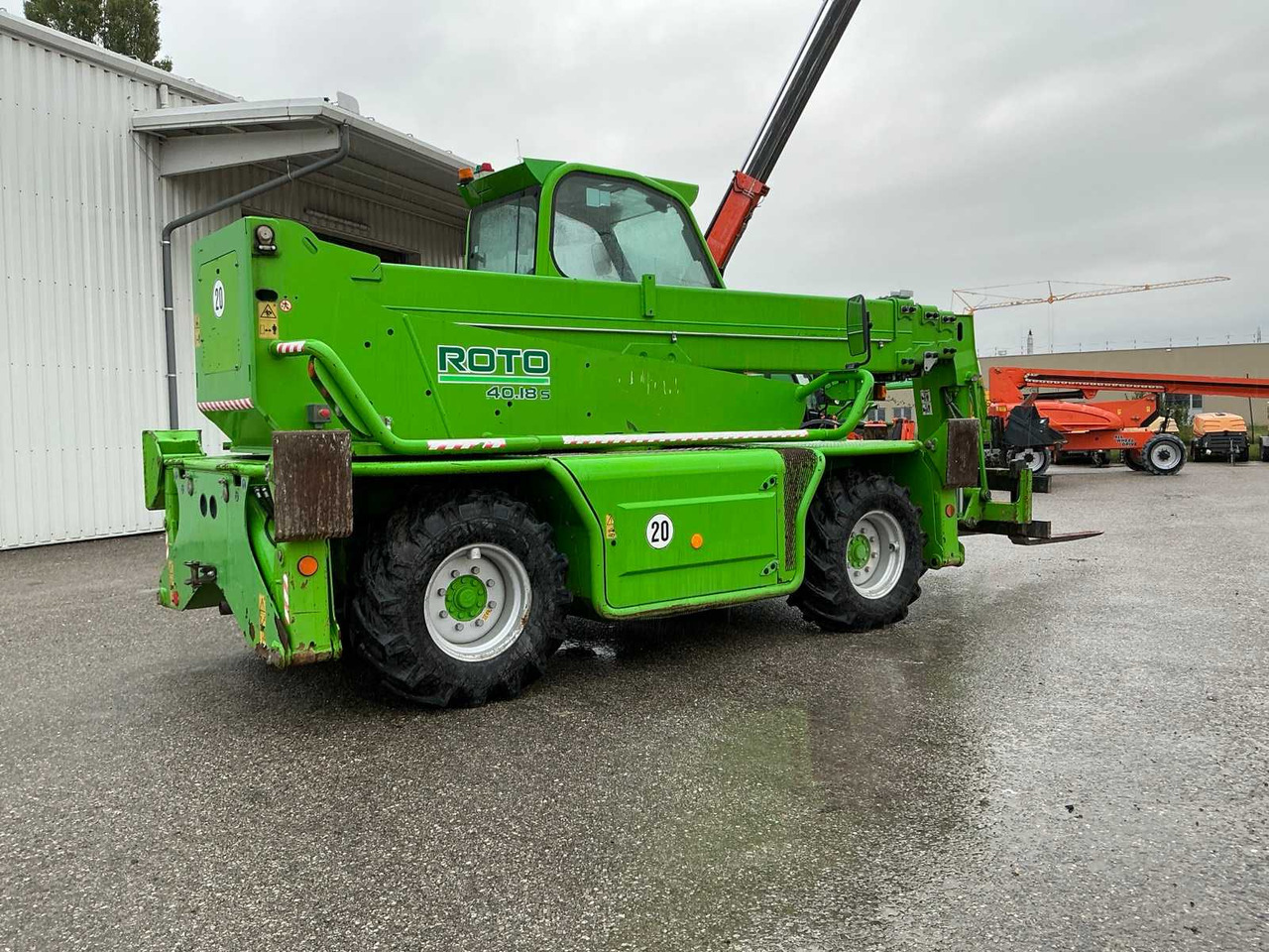 Merlo 40.18S - Мини-погрузчик с бортовым поворотом: фото 4 Merlo 40.18S - Мини-погрузчик с бортовым поворотом: фото 4