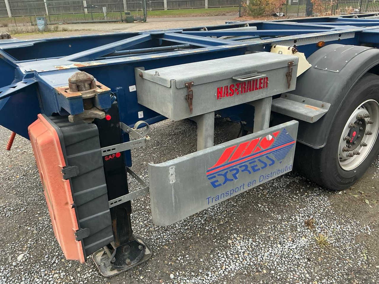 HASTRAILER EBS-E CONTAINER CHASSIS - Полуприцеп: фото 5 HASTRAILER EBS-E CONTAINER CHASSIS - Полуприцеп: фото 5