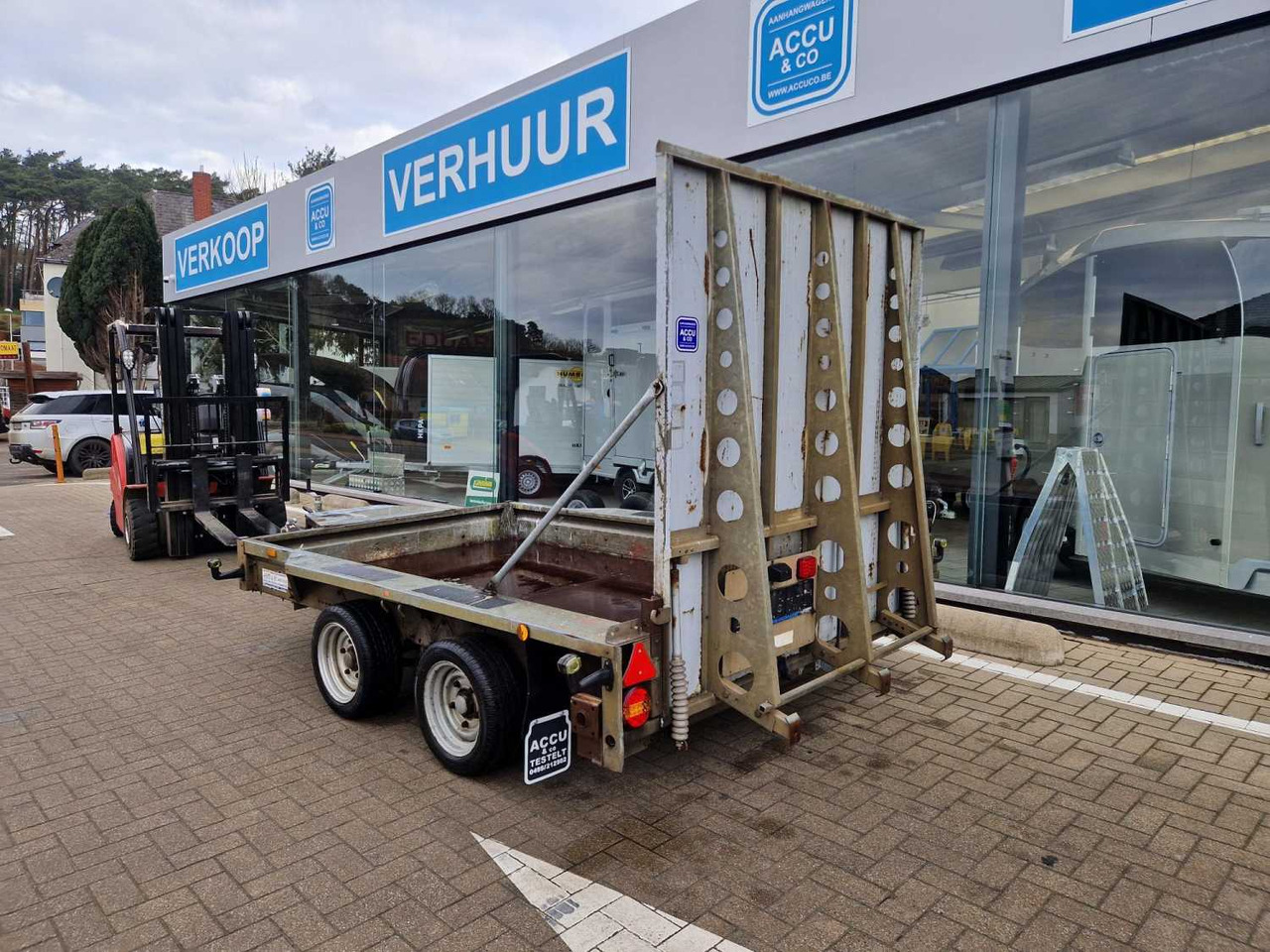 IFOR WILLIAMS - 2005 - LOW LOADER - GX106 - TRAILER - Прицеп: фото 2 IFOR WILLIAMS - 2005 - LOW LOADER - GX106 - TRAILER - Прицеп: фото 2