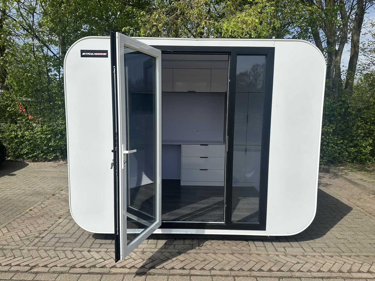 Stahlworks Eco 3000 Wit - Жилой контейнер: фото 3 Stahlworks Eco 3000 Wit - Жилой контейнер: фото 3