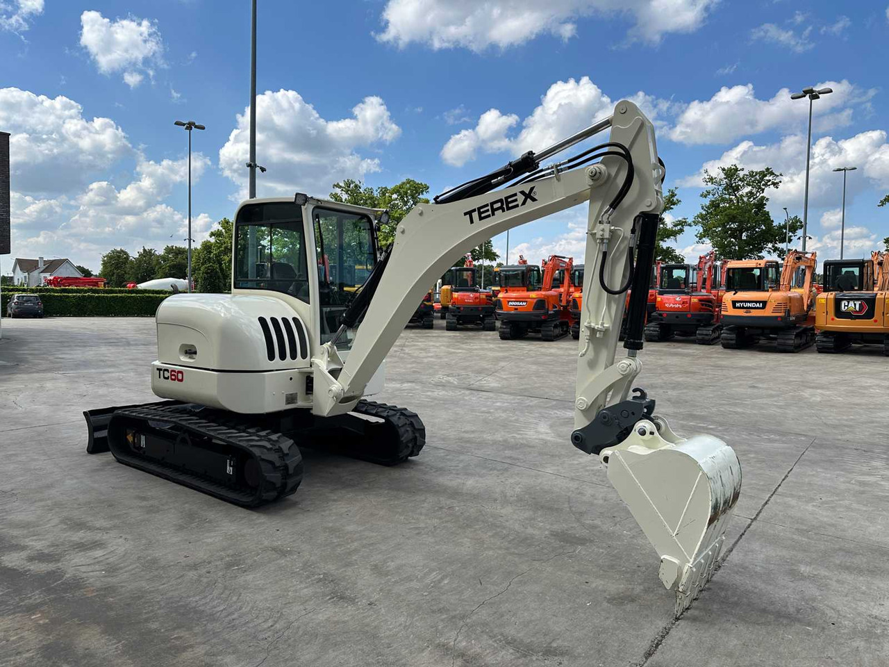 Terex TC60 - Гусеничный экскаватор: фото 3 Terex TC60 - Гусеничный экскаватор: фото 3