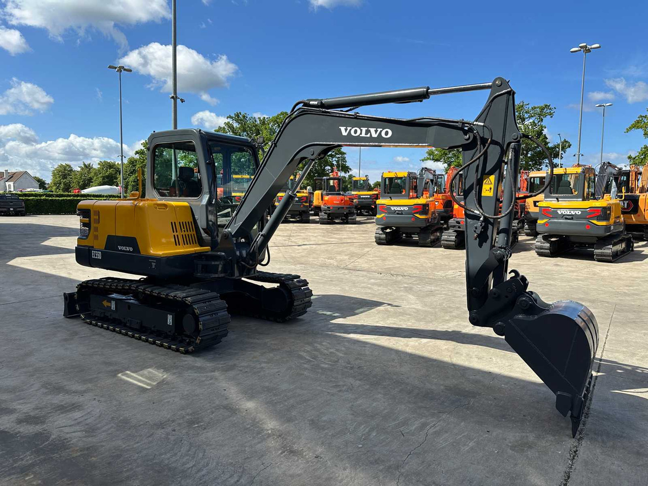 VOLVO EC55D - Гусеничный экскаватор: фото 3 VOLVO EC55D - Гусеничный экскаватор: фото 3