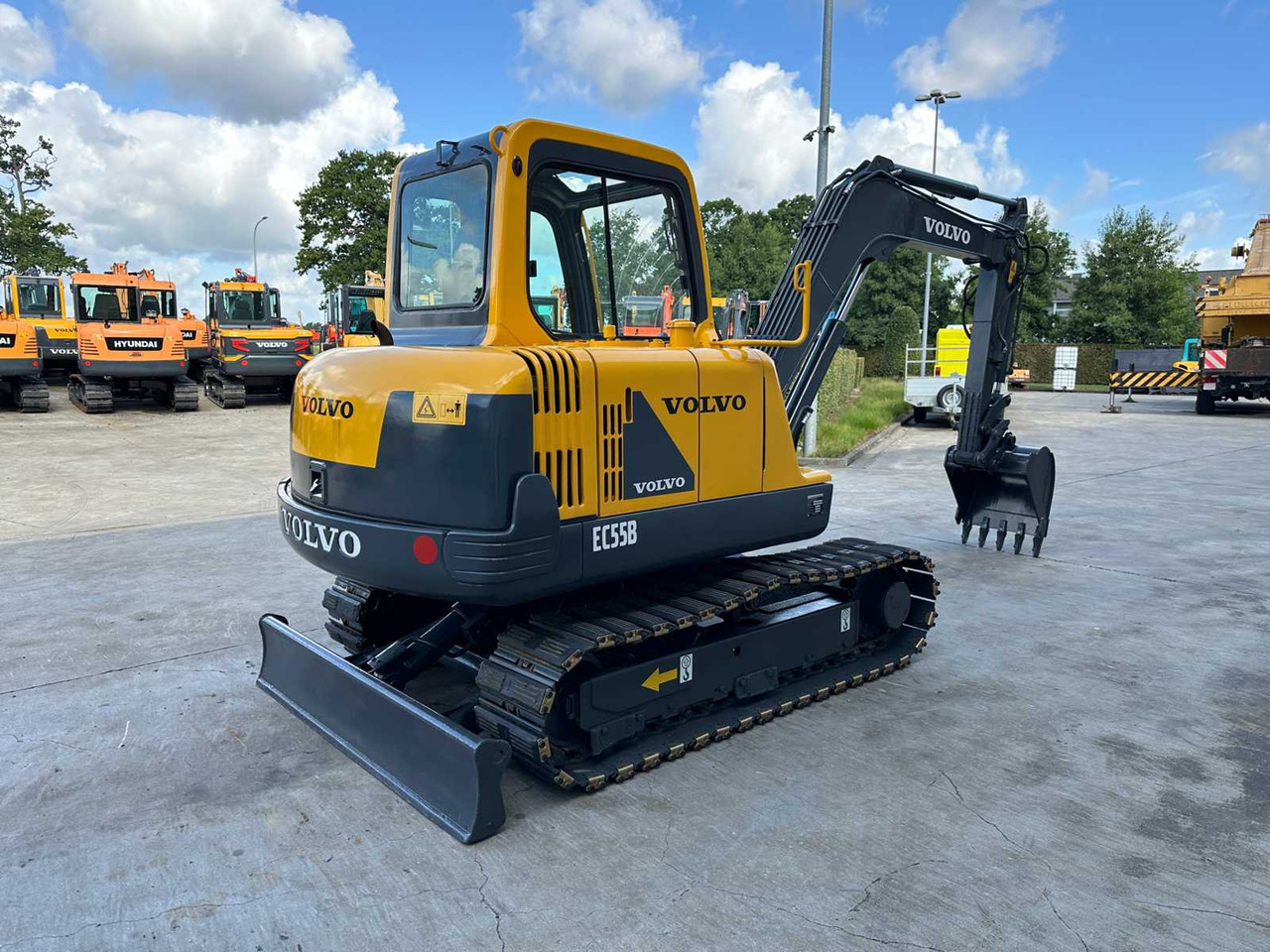 Volvo EC55B - Гусеничный экскаватор: фото 4 Volvo EC55B - Гусеничный экскаватор: фото 4