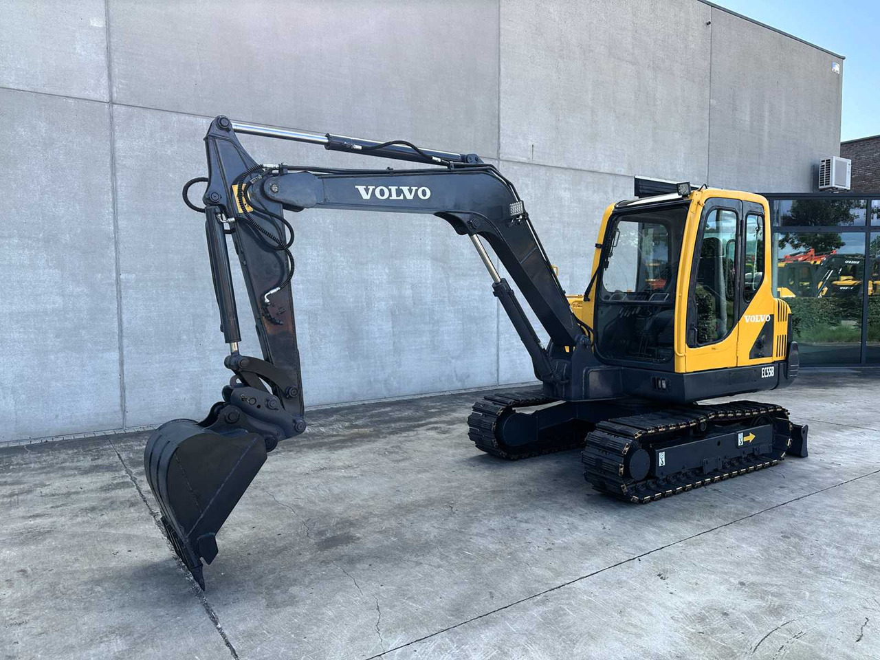 Volvo EC55B - Гусеничный экскаватор: фото 1 Volvo EC55B - Гусеничный экскаватор: фото 1