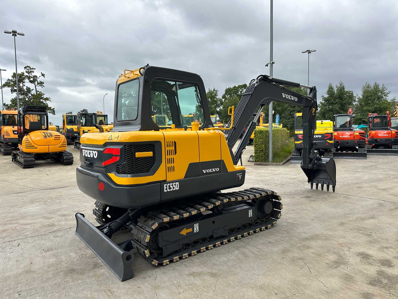 Volvo EC55D - Гусеничный экскаватор: фото 4 Volvo EC55D - Гусеничный экскаватор: фото 4