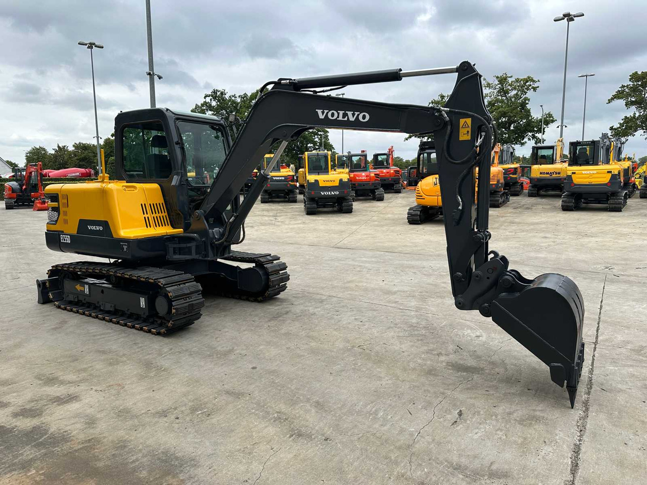 Volvo EC55D - Гусеничный экскаватор: фото 3 Volvo EC55D - Гусеничный экскаватор: фото 3