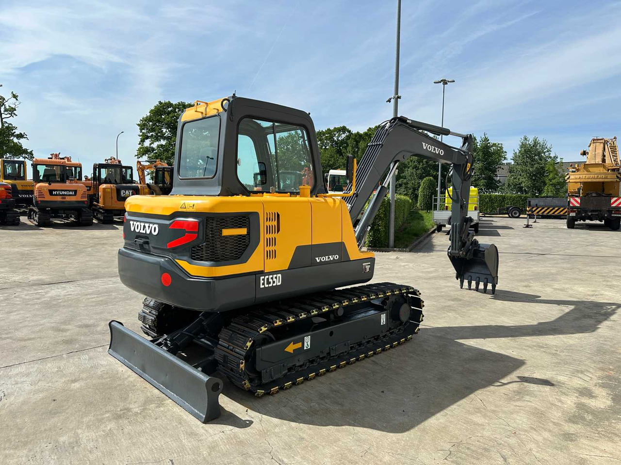 Volvo EC55D - Гусеничный экскаватор: фото 4 Volvo EC55D - Гусеничный экскаватор: фото 4