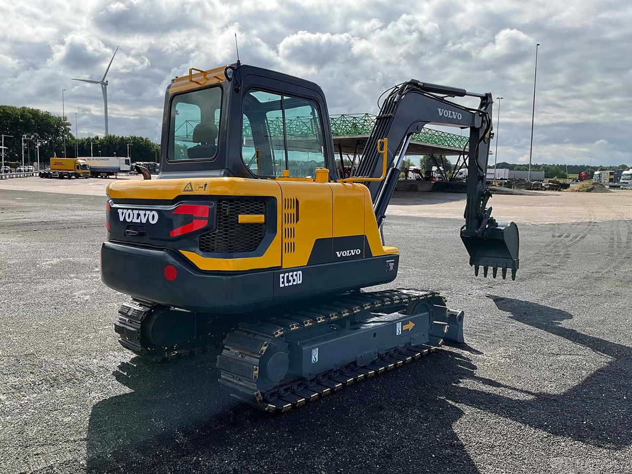 Volvo EC55D - Гусеничный экскаватор: фото 5 Volvo EC55D - Гусеничный экскаватор: фото 5