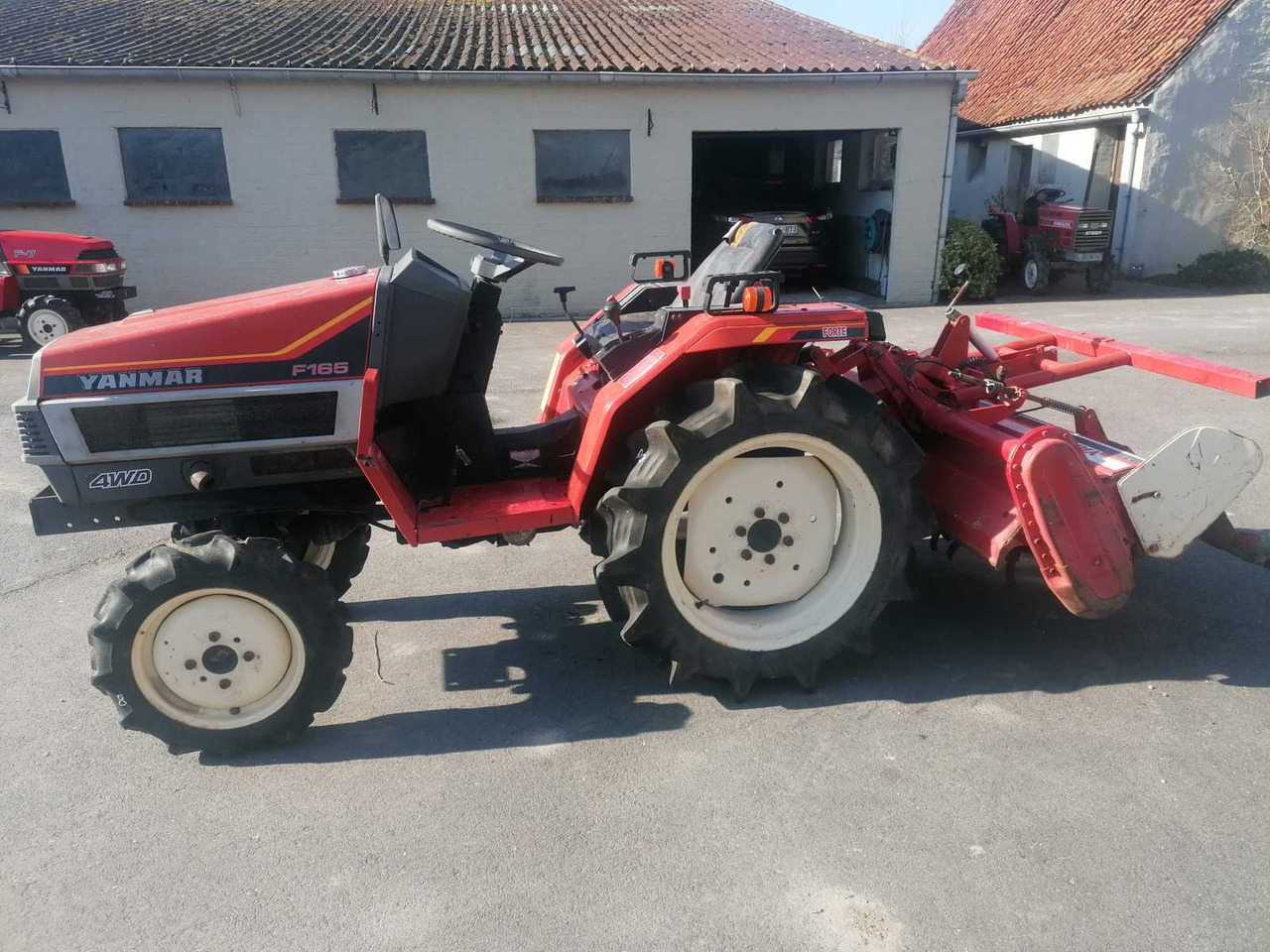 Yanmar F165 - Минитрактор: фото 1 Yanmar F165 - Минитрактор: фото 1