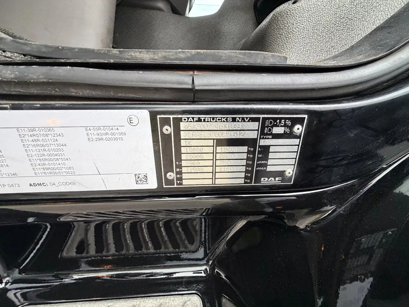 DAF CF 320 LF320.19. EURO6. 2021. 760x248x270 - Тентованный грузовик: фото 5 DAF CF 320 LF320.19. EURO6. 2021. 760x248x270 - Тентованный грузовик: фото 5