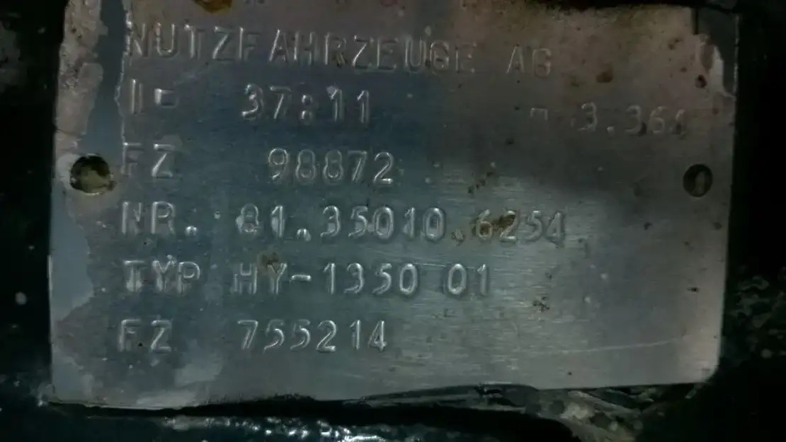 MAN Differentieel HY 1350-01 - Задняя ось для Грузовиков: фото 2 MAN Differentieel HY 1350-01 - Задняя ось для Грузовиков: фото 2