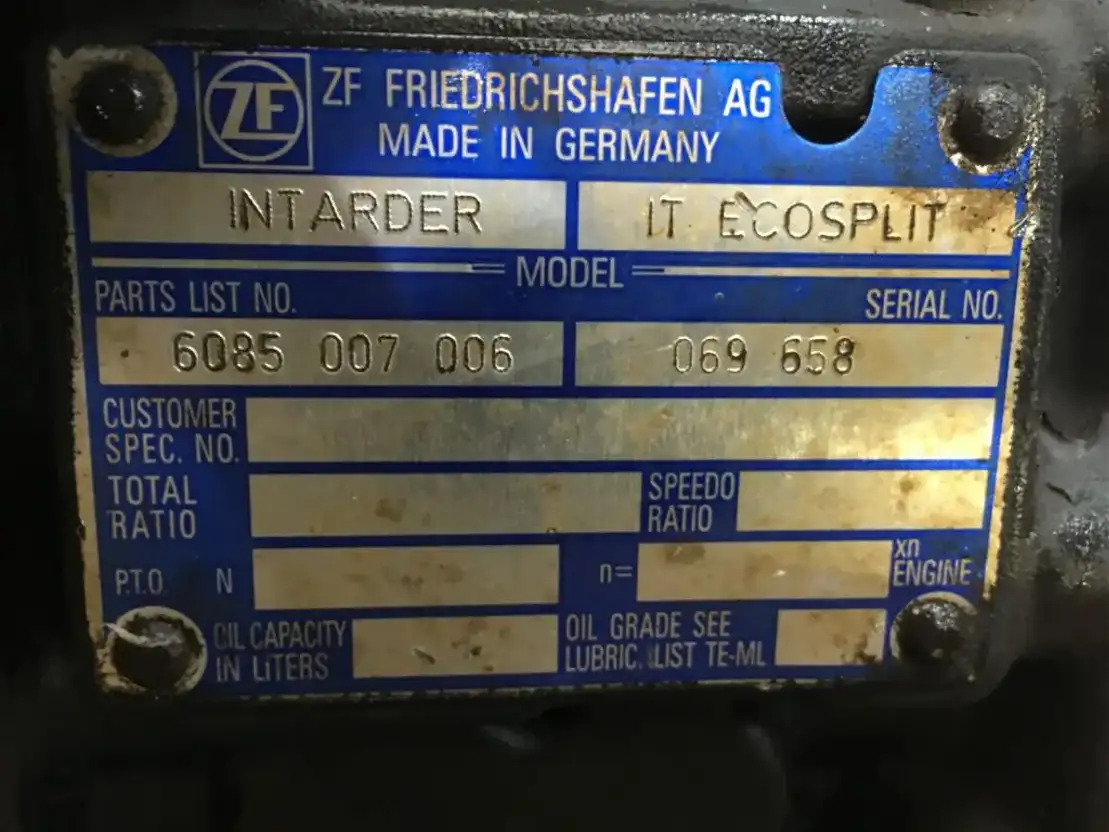 MAN Intarder - Коробка передач и запчасти для Грузовиков: фото 3 MAN Intarder - Коробка передач и запчасти для Грузовиков: фото 3