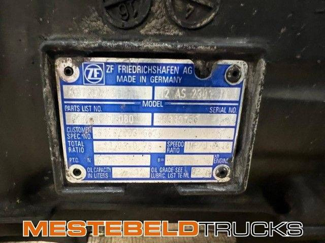 MAN Versnellingsbak 12 AS 2301 OD+ IT - Коробка передач для Грузовиков: фото 3 MAN Versnellingsbak 12 AS 2301 OD+ IT - Коробка передач для Грузовиков: фото 3