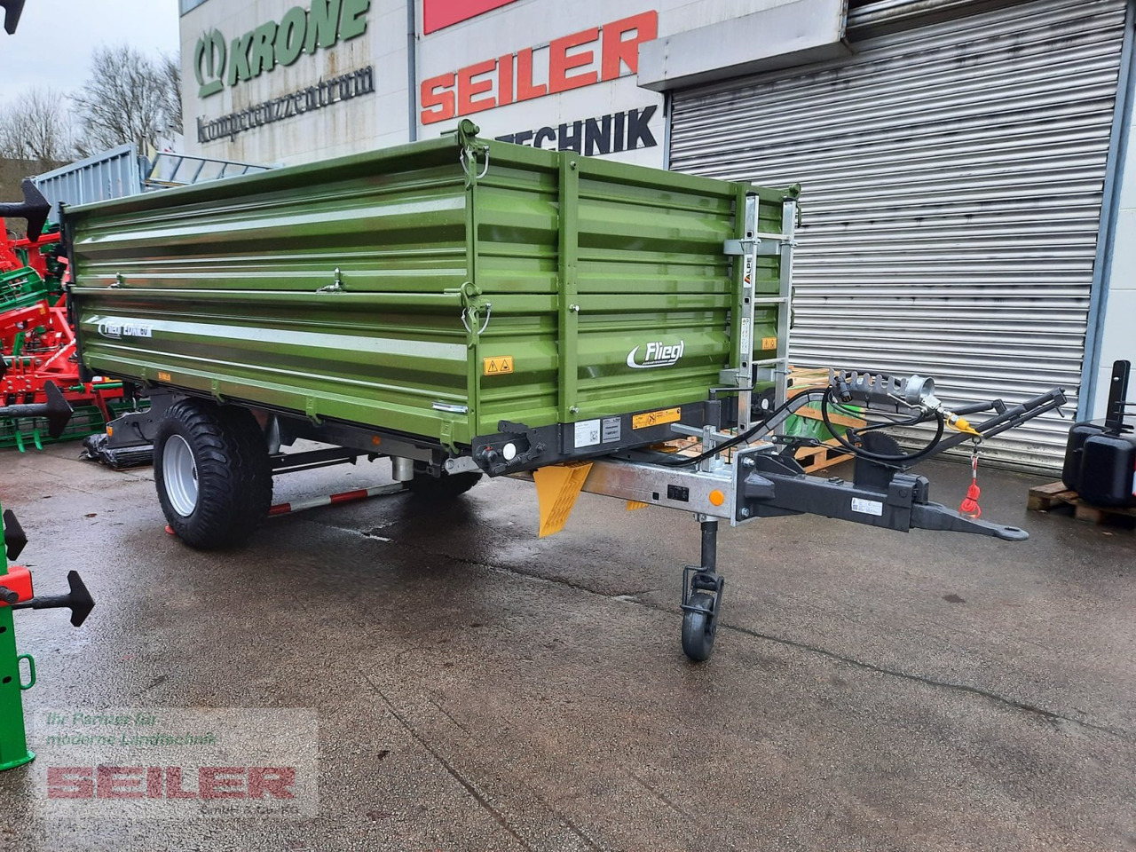 Fliegl EDK 60 FOX - Сельскохозяйственный прицеп-самосвал: фото 2 Fliegl EDK 60 FOX - Сельскохозяйственный прицеп-самосвал: фото 2