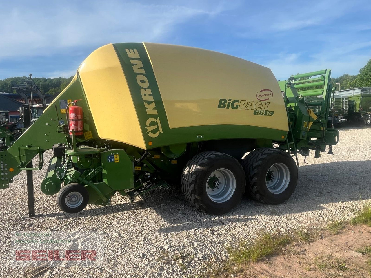 Krone Big Pack 1270 VC - Пресс-подборщик тюковый, Обмотчик рулонов: фото 2 Krone Big Pack 1270 VC - Пресс-подборщик тюковый, Обмотчик рулонов: фото 2