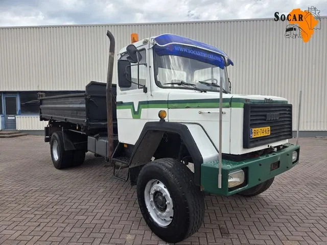 Magirus-Deutz MAGIRUS 150-16 NL-Truck 4x4 Manual-Gear Steel/Steel - Самосвал: фото 1 Magirus-Deutz MAGIRUS 150-16 NL-Truck 4x4 Manual-Gear Steel/Steel - Самосвал: фото 1