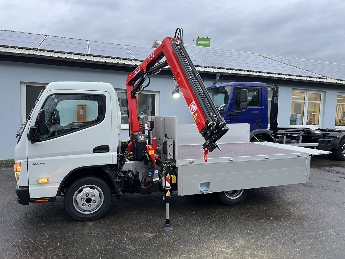 Новый Малотоннажный бортовой грузовик FUSO 3S15 Alu Pritsche 2.80m Ladekran Funk!: фото 14