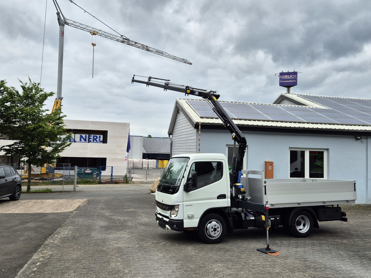 FUSO 3S15 Alu Pritsche 2.80m Ladekran - Малотоннажный бортовой грузовик: фото 4 FUSO 3S15 Alu Pritsche 2.80m Ladekran - Малотоннажный бортовой грузовик: фото 4