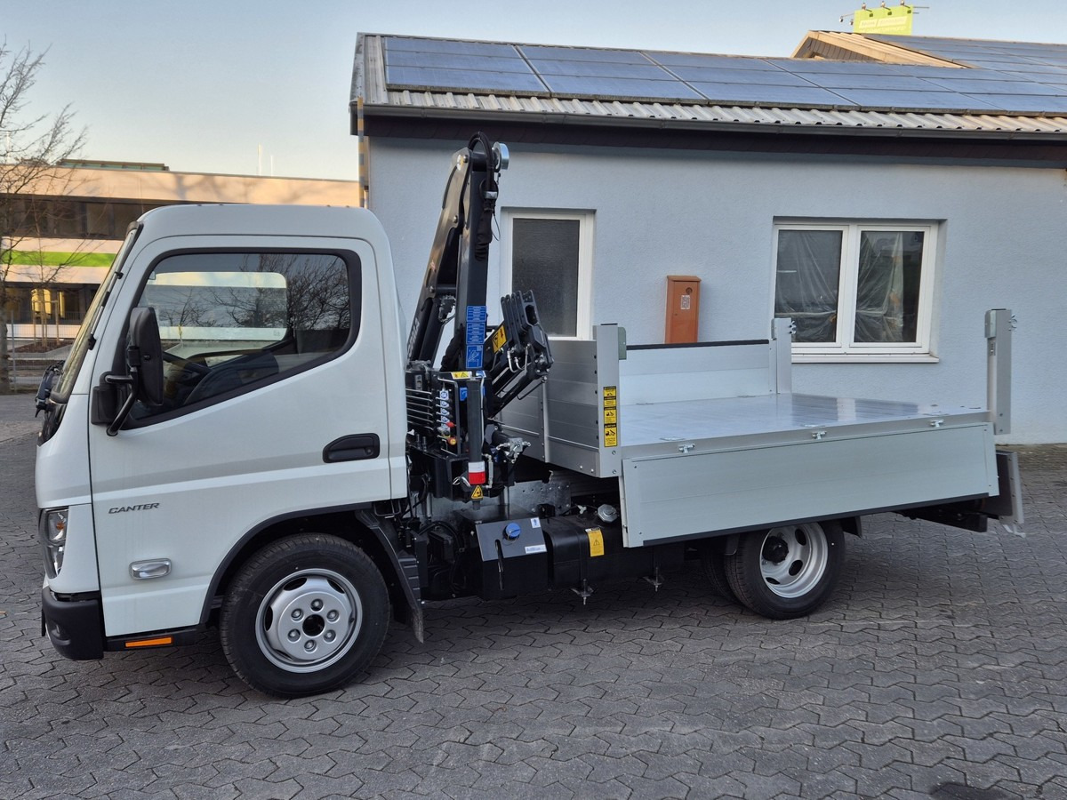FUSO 3S15 Alukipper mit Ladekran 3 x hydr. - Малотоннажный самосвал: фото 3 FUSO 3S15 Alukipper mit Ladekran 3 x hydr. - Малотоннажный самосвал: фото 3