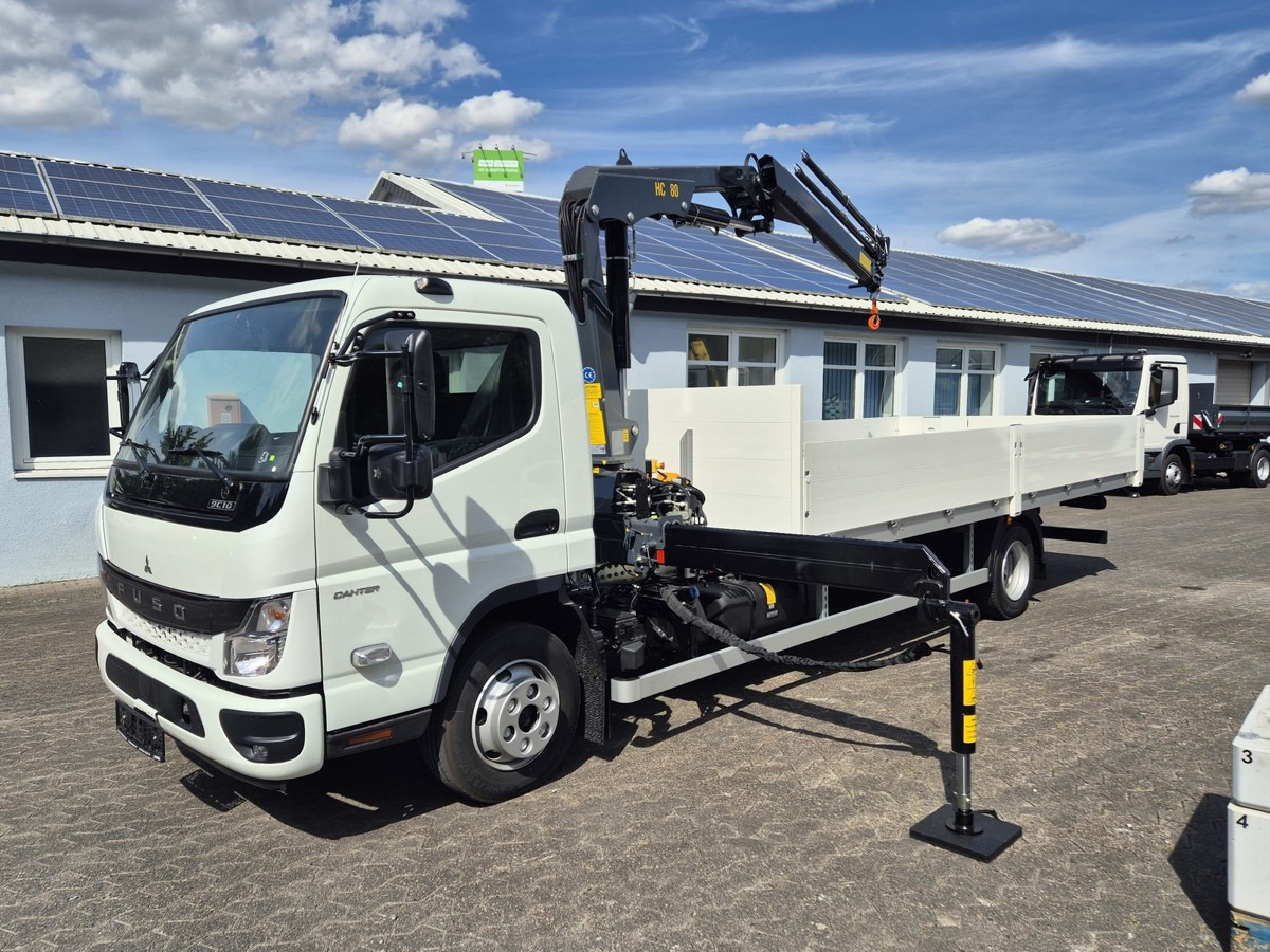 FUSO FUSO 9C18 Canter Alu Pritsche 5.5m Kran 3x hydr. - Малотоннажный бортовой грузовик: фото 4 FUSO FUSO 9C18 Canter Alu Pritsche 5.5m Kran 3x hydr. - Малотоннажный бортовой грузовик: фото 4