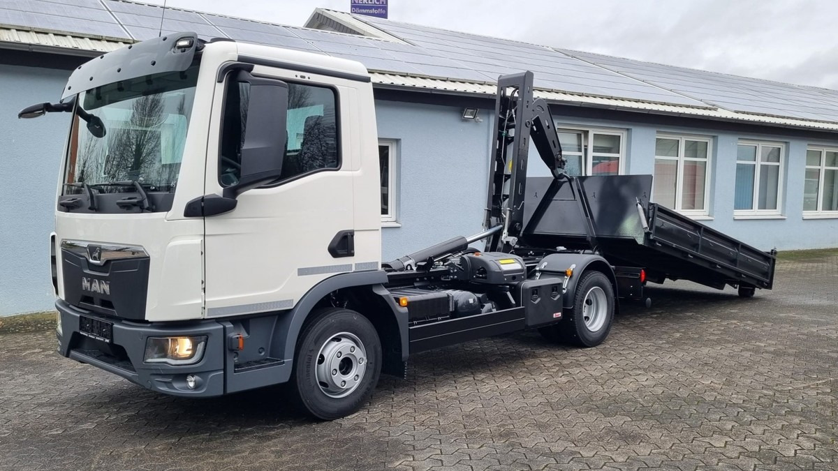 MAN TGL 12.220 BL NEU City Abrollkipper 8t TipMatic - Крюковой мультилифт: фото 5 MAN TGL 12.220 BL NEU City Abrollkipper 8t TipMatic - Крюковой мультилифт: фото 5