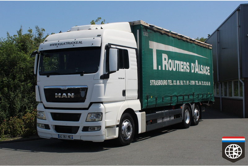 MAN TGX 26 440 RETARDER - NIGHT A/C - Тентованный грузовик: фото 1 MAN TGX 26 440 RETARDER - NIGHT A/C - Тентованный грузовик: фото 1