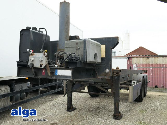 Fischer NWK26, Kippchassis, 20 Fuß Container,BPW - Полуприцеп-контейнеровоз/ Сменный кузов: фото 1 Fischer NWK26, Kippchassis, 20 Fuß Container,BPW - Полуприцеп-контейнеровоз/ Сменный кузов: фото 1