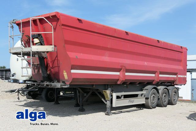 Самосвальный полуприцеп Fliegl DHKA 350, Stahl, 60m³, Luft-Lift, Schrottmulde: фото 1