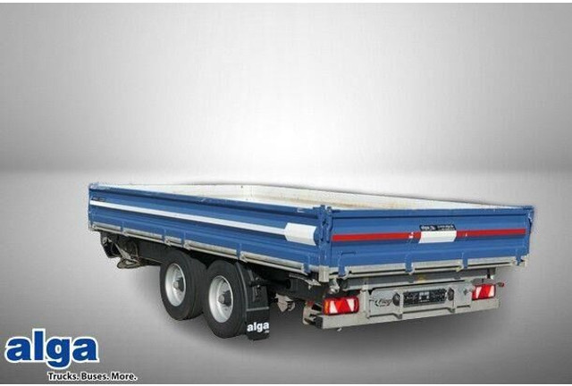 Fliegl TSK 118, Verzinkt, Tandem, Rampen, 5mtr. lang - Низкорамный прицеп: фото 1 Fliegl TSK 118, Verzinkt, Tandem, Rampen, 5mtr. lang - Низкорамный прицеп: фото 1