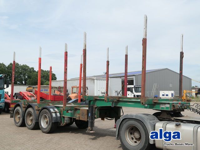 Huttner SART 39/3, EXTE, BPW, Luft-Lift, - Полуприцеп лесовоз: фото 1 Huttner SART 39/3, EXTE, BPW, Luft-Lift, - Полуприцеп лесовоз: фото 1
