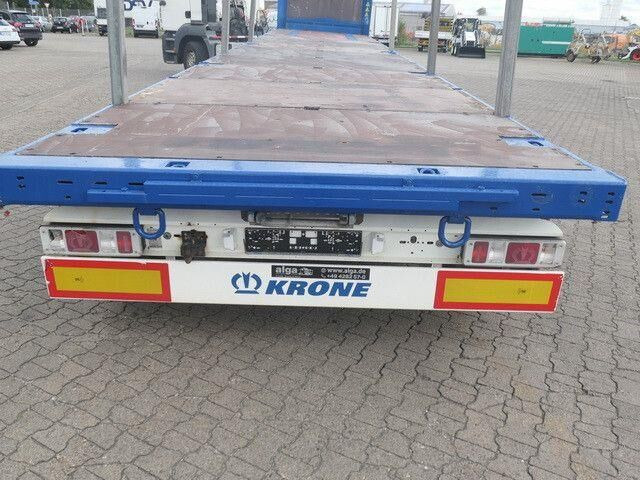 Krone SD, Containerverschlüsse, Luft-Lift, BPW, Rungen - Полуприцеп бортовой/ Платформа: фото 5 Krone SD, Containerverschlüsse, Luft-Lift, BPW, Rungen - Полуприцеп бортовой/ Платформа: фото 5