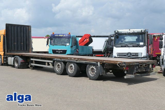 Krone SDP 27/gelenkt/SAF/Mitnahmstapler - Полуприцеп бортовой/ Платформа: фото 1 Krone SDP 27/gelenkt/SAF/Mitnahmstapler - Полуприцеп бортовой/ Платформа: фото 1