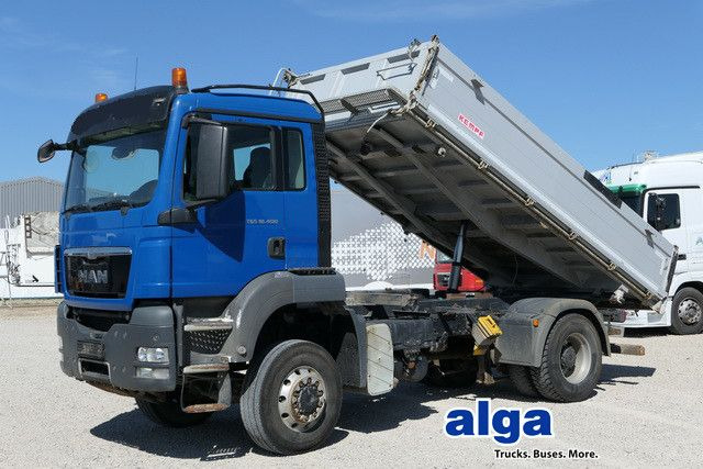 MAN 18.400 TGS BL 4x4, Allrad, klima, AHK,Alu-Felgen - Самосвал: фото 1 MAN 18.400 TGS BL 4x4, Allrad, klima, AHK,Alu-Felgen - Самосвал: фото 1
