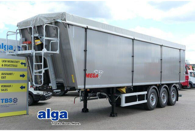 Mega MNL, Alu, 52m³, Kombitür, SAF, Luft-Lift - Самосвальный полуприцеп: фото 1 Mega MNL, Alu, 52m³, Kombitür, SAF, Luft-Lift - Самосвальный полуприцеп: фото 1