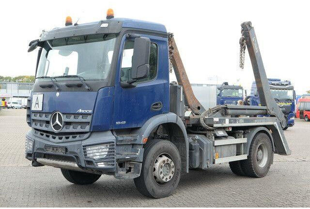 Mercedes-Benz 1832 K Arocs 4x2, Hiab SLT 140, teleskop., Klima - Тросовый мультилифт: фото 5 Mercedes-Benz 1832 K Arocs 4x2, Hiab SLT 140, teleskop., Klima - Тросовый мультилифт: фото 5