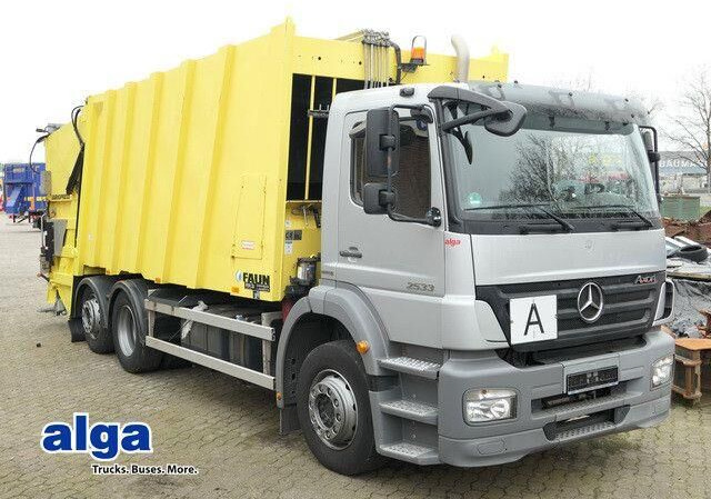 Mercedes-Benz 2533 L Axor 6x2,Faun,Variopress,Zöller-Schüttung - Мусоровоз: фото 1 Mercedes-Benz 2533 L Axor 6x2,Faun,Variopress,Zöller-Schüttung - Мусоровоз: фото 1