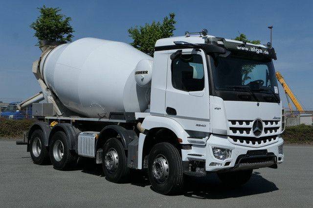 Mercedes-Benz 3240 B Arocs 8x4, Liebherr THM 905, 9m³, 79tkm - Автобетоносмеситель: фото 4 Mercedes-Benz 3240 B Arocs 8x4, Liebherr THM 905, 9m³, 79tkm - Автобетоносмеситель: фото 4