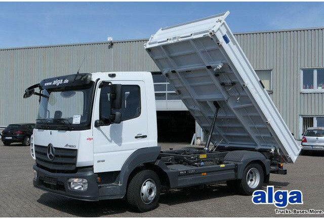 Mercedes-Benz 818 K Atego 4x2, Meiller, 19tkm, 2x AHK, Klima - Самосвал: фото 1 Mercedes-Benz 818 K Atego 4x2, Meiller, 19tkm, 2x AHK, Klima - Самосвал: фото 1