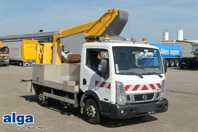 Nissan 32.12 4x2, 11m Arbeitshühe, Klima, 3x am Lager - Грузовик с подъемником, Коммерческий автомобиль: фото 1 Nissan 32.12 4x2, 11m Arbeitshühe, Klima, 3x am Lager - Грузовик с подъемником, Коммерческий автомобиль: фото 1